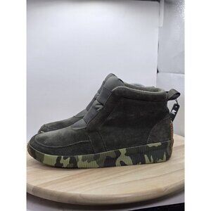 SOREL Out N About Plus Womens Size 8 M Alpine Tundra Camo Waterproof Mid Boots